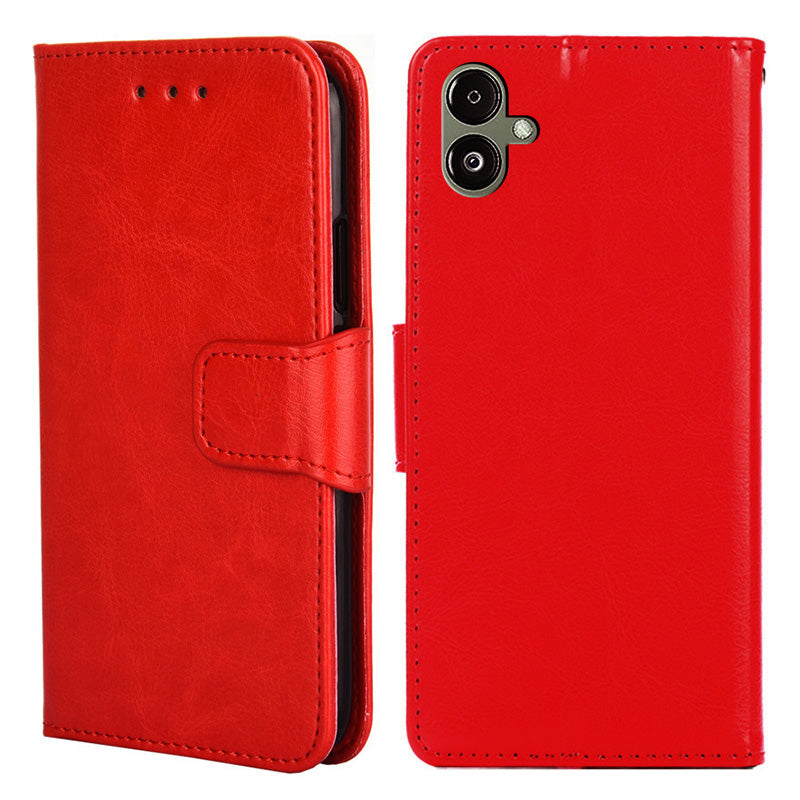 For Samsung Galaxy F14 5G Textured PU Leather Phone Case Wallet Stand Flip Cover For Samsung Galaxy F14 5G Textured PU Leather Phone Case Wallet Stand Flip Cover